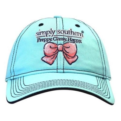 New Simply Southern Tees Tshirt Co. Hat NWT Bow Logo Embroidered Baseball Cap  eb-63863189